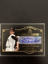 2007 SP Legendary Cuts Signatures 003/189 Juan Marichal #LS-JM3 Auto HOF 13h2