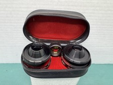 Vintage Petri Aux Camera Lens 45mm Telephoto and 45mm Wide Angle 1:1.8 With Case