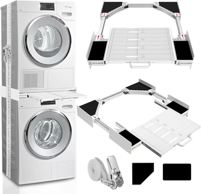 #ad Washer Dryer Stacking Kit Universal Washer Dryer Stacking Kit with Pull Out Sli $123.99