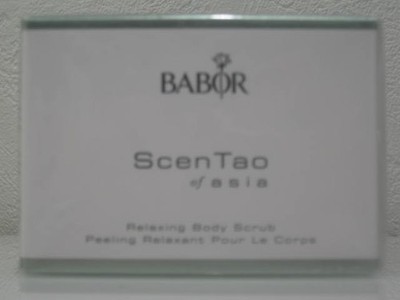 BABOR Scen Tao Body Scrub 200ml neu
