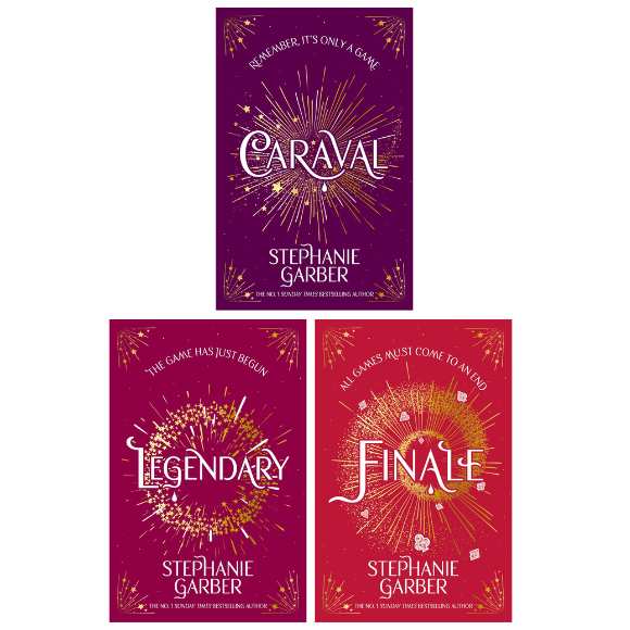 Caraval Trilogy Stephanie Garber Books 1-3 - NEW (Free delivery)