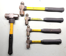 Fiberglass Hammer Ball Peen Pein Sledge Handle USA Set Tool Lot Body Metal Work