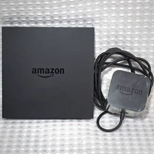 AMAZON FIRE TV BOX MODEL CL1130 1ST GEN STREAMING DEVICE W/POWER ADAPTER