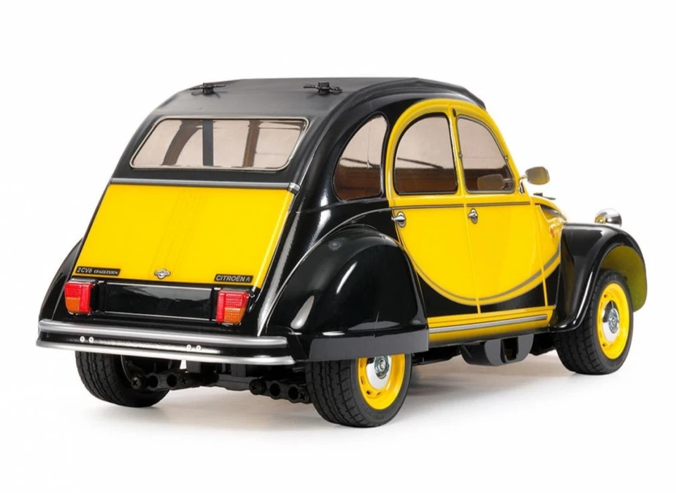 Tamiya 1:10 RC Citroen 2CV Charleston M-05 58655 Bausatz Ente Kit RC-Car - Bild 2 von 2