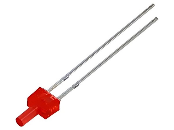 5X OSR5JA7K93B Led Rot Rund 220-330Mcd 90° Front: Flach 30Ma 2,1-2,6VDC Optosupp-image