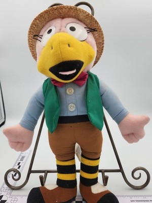 HTF 14'' St. Louis Post Dispatch Weatherbird Plush Newspaper Weather Cartoon