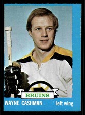 1973-74 Topps Wayne Cashman #166 - Boston Bruins