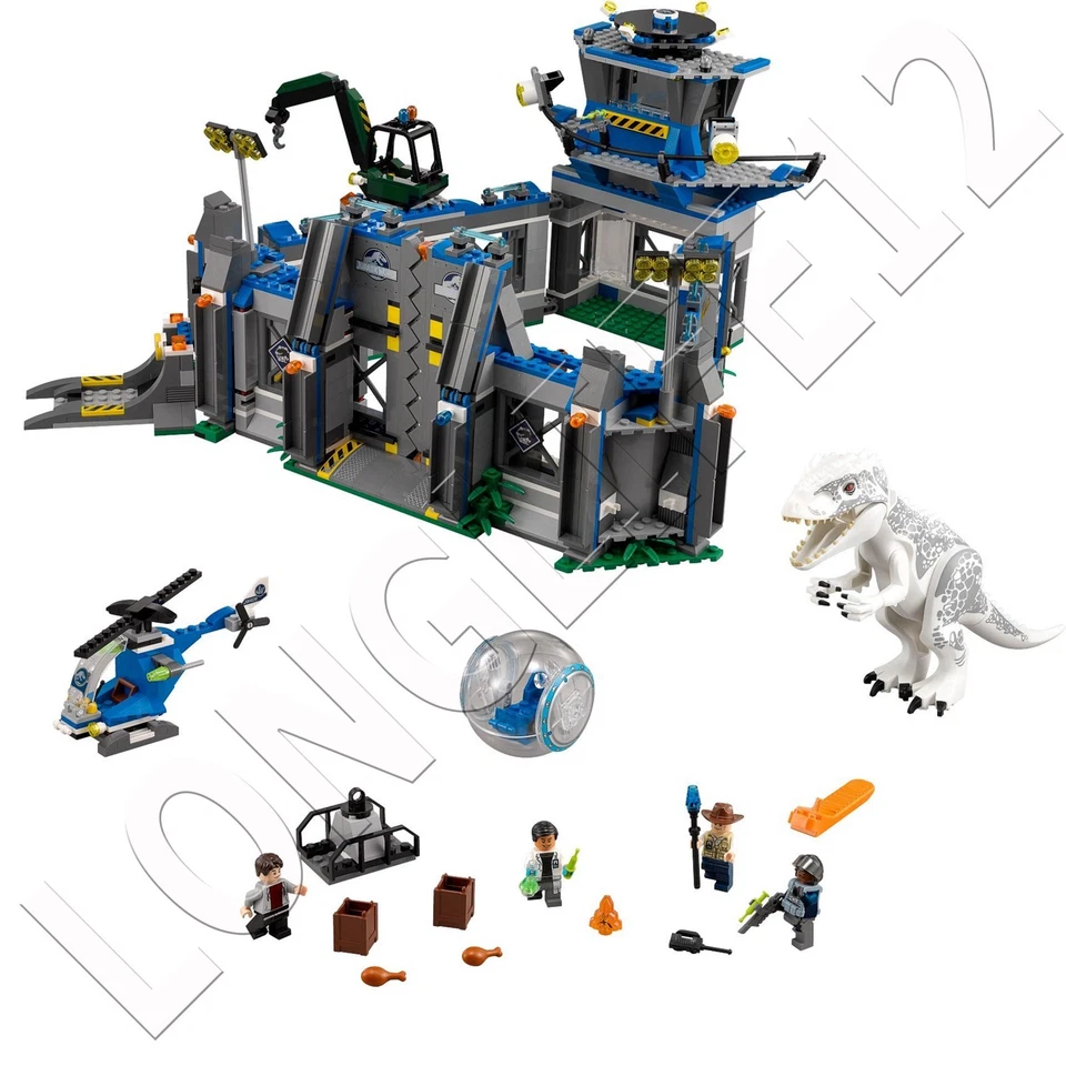 LEGO 75919 JURASSIC WORLD INDOMINUS REX BREAKOUT - BRAND NEW ***RETIRED*** - image 3 of 4