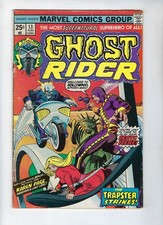 Ghost Rider # 13 Marvel Comics Trapster appearance 1975 VG