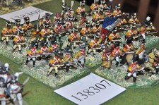 25mm napoleonic / - regt 42 figs - (130307)