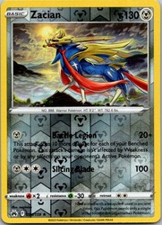 Zacian 094/159 Crown Zenith Reverse Holo