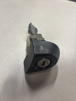  07-13 OEM BMW E90 335 M3 Left Driver Door Lock Key Cylinder Mechanism SILVER