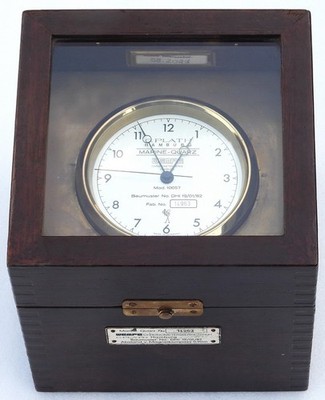 ドイツ　Wempe Hamburg製　アンティーク　船舶用マリンクロノメーター WEMPE CHRONOMETER CPLATH HAMBURG 10057 MARINE SHIP BOAT NAVIGATION