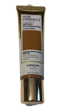 L’Oréal Age Perfect Radiant Serum Foundation #125 Cappuccino New Sealed