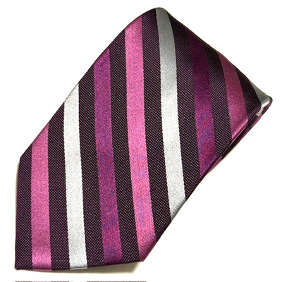Michael Kors Tie Stripes Shades of Pink Designer Stylish Elegance Sharp Dapper