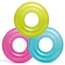30 Inch Multi Color Transparent Swim Tube Assorted Colors for Kids