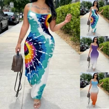 Women Sexy Bodycon Maxi Dress with Relatively Narrow Skirt Hem,Slim Long Dresses