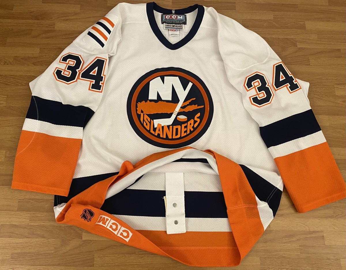 John Vanbiesbrouck Authentic CCM 2000-01 New York Islanders