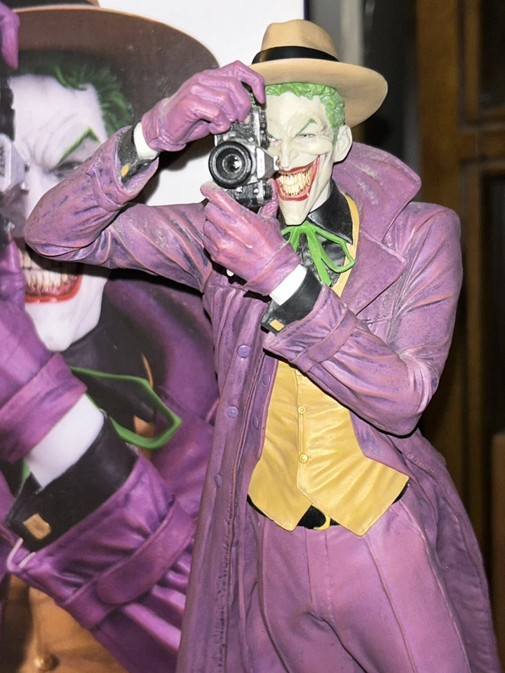 Estatua JOKER serie diseñador DC por Brian Bolland DC Collectibles (daño leve) Foto 3 de 4
