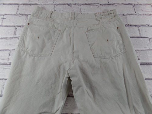 Calvin Klein Denim Jeans Mens 38x30 Beige - Picture 6 of 9