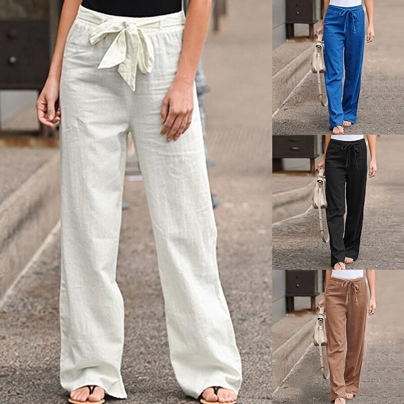 パンツ 30s French Vintage Cotton Linen Trousers 30's] French Vintage Linen Work Pants