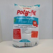 Poly-Fil Premium Polyester Fiber Fill by Fairfield 12 Oz