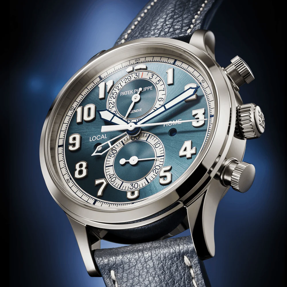 Patek Philippe 5924G-001 Pilot Travel Time Chronograph Calatrava