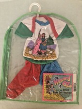 Traje boutique de muñeca bebé de lujo del Mago de Oz, se adapta a muñecas de 15 a 17"
