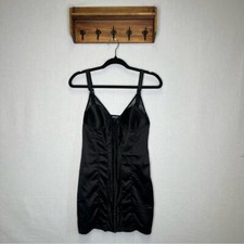 Urban Outfitters | Black Silky Short Sexy Dress Lingerie Medium