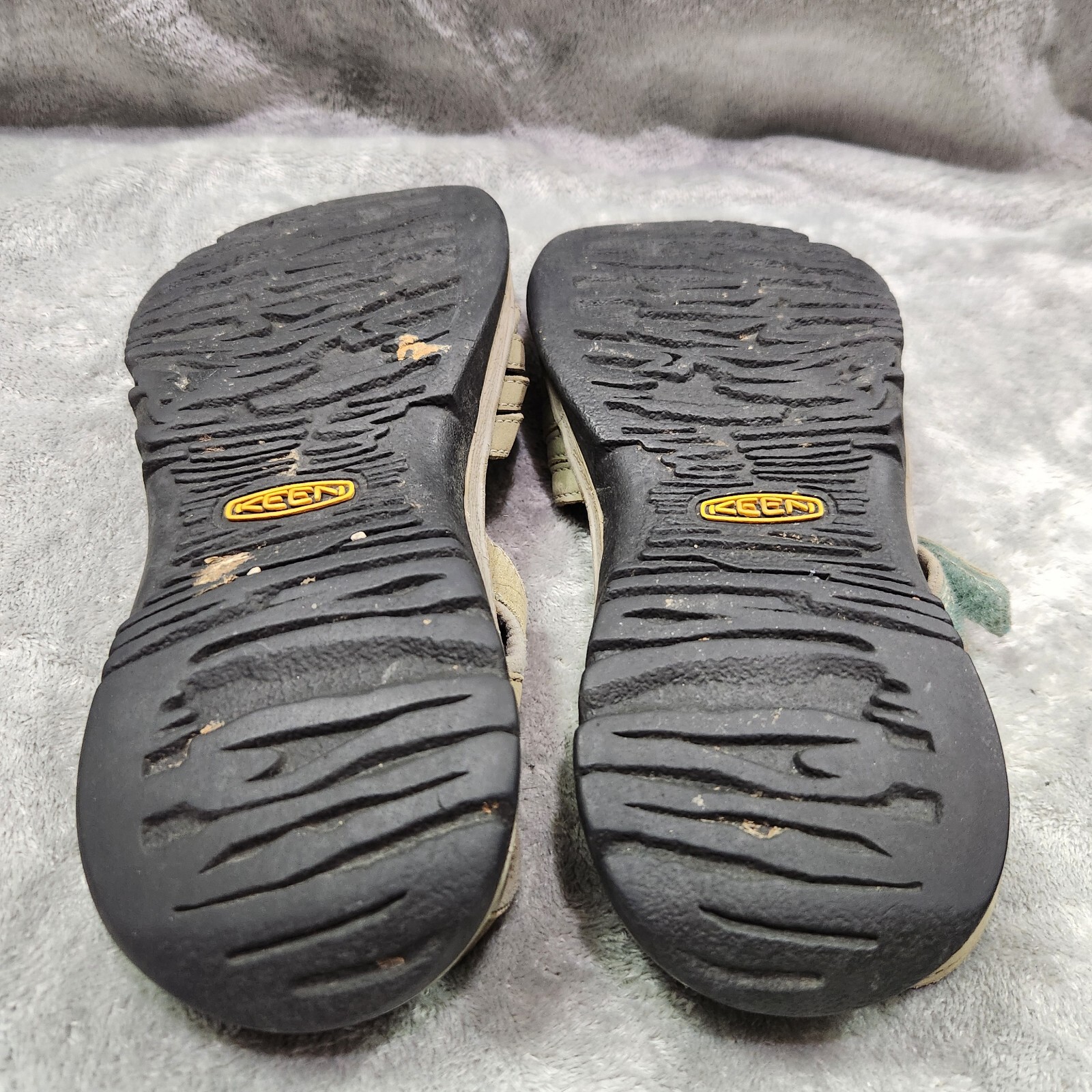 Scarpe Keen donna 9 5 25 4 cm sandali marroni cinturino gancio e passante cinturino alla caviglia escursionismo