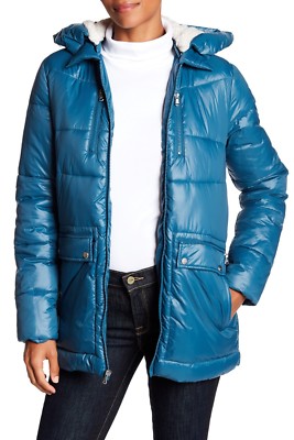 Kenneth Cole Women's Hooded Insulated 