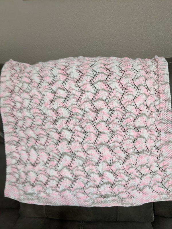 Hand Knit Baby Blankets