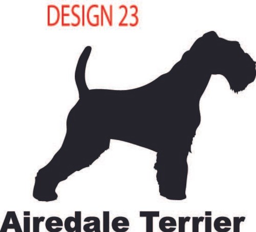 Dog silhouette Breeds pug bulldog whippet collie jack russell 48 design #dog2 - Picture 45 of 70