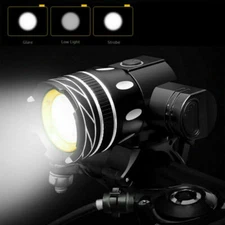 40000LM USB Rechargeable LED Cycle Bicycle Light Racing Bike Front Headlight USA