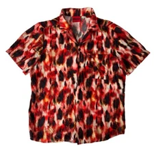 Men’s Hugo By Hugo Boss Ellino Straight Fit Short Sleeve Camp Shirt Size S