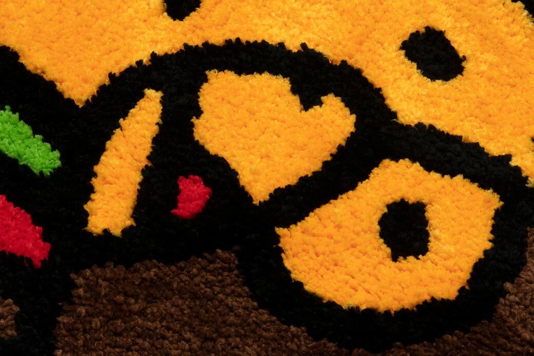 小物 BAPE BABY MILO HAMBURGER RUG 2025 BAPE A BATHING APE BABY MILO HAMBURGER RUG - BABY MILO