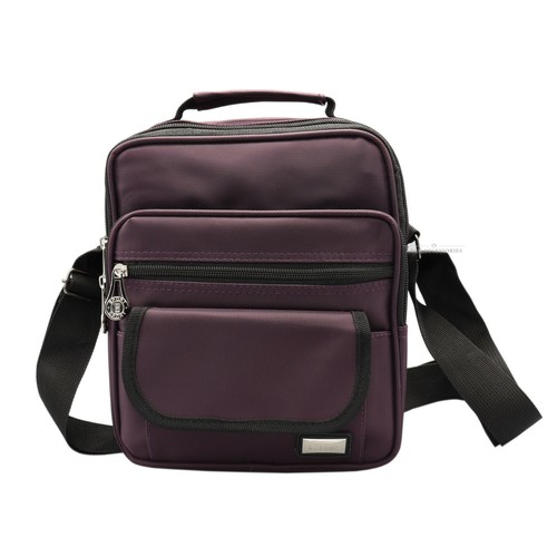 Canvas Flight Messenger Shoulder Bag Cross body Handbag Medium Bag Simple Style - Picture 6 of 6