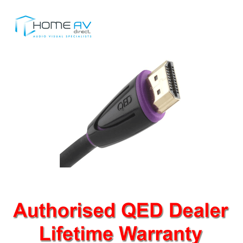QED Profile eFlex HDMI Cable 1m BLACK - Picture 1 of 2