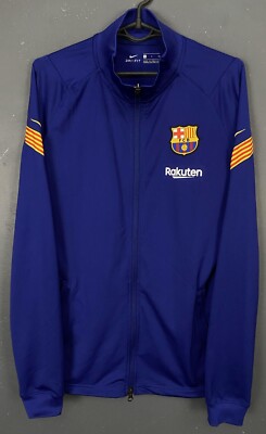 【美品】Nike FC Barcelona ジャケット ジャージ Sサイズ MEN'S NIKE FC BARCELONA 2013/2014 TRACK JACKET TRAINING