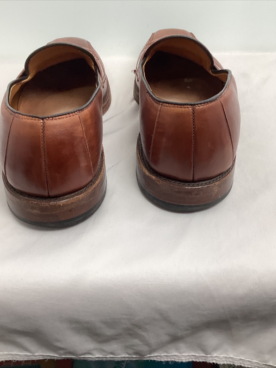 Allen Edmonds Sheridan Bicycle Toe Calfskin Penny Loafers Made in USA Men\'s 8EEE Allen Edmonds Sheridan Bicycle Toe Calfskin Penny Loafers  main image 3