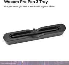 New! Wacom Pro Pen 3 Tray (ACK44827Z), Black, USA, Fast Free Shipping