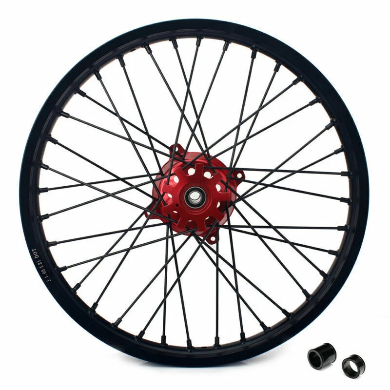 For Honda XR650L 21"+18" Spoked CNC Wheels Rims Rotors Set XR 650L 1993 94-2024 - Imagem 3 de 4