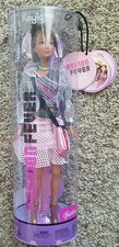 Barbie Kayla Moda Fiebre Muñeca Nueva en Caja Raro Bolso Rosa 