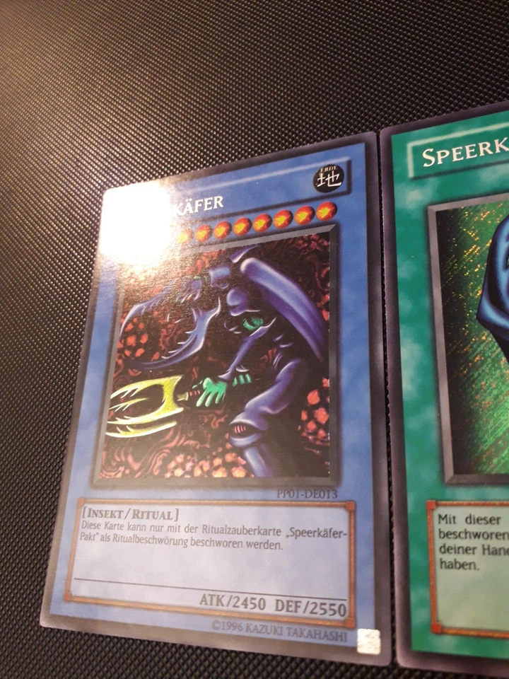 Yu-Gi-Oh! Speerkäfer PP01-DE013, Secret Rare, 2. Auflage, Deutsch, NM/Back EX - Bild 2 von 4