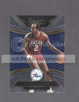 2014-15 Select Moses Malone #251 Courtside 76ers