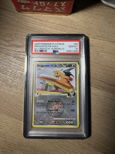 Pokemon Card Dragonite FB 56/147 Supreme Victors League Crosshatch Psa 10