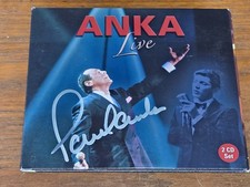 Paul Anka : Anka Live (2 CD Set 2013 Card Sleeve) SIGNED / AUTOGRAPHED