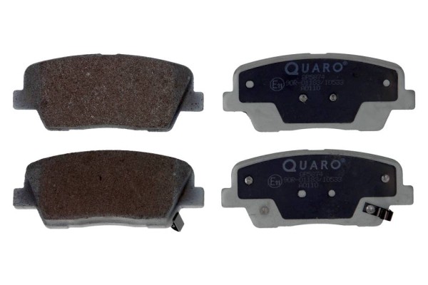 1X Quaro QP5874 Bremsbelagsatz Scheibenbremse FüR KIA Hyundai Ssangyong-image