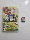 New Super Mario Bros. U Deluxe (Nintendo Switch, 2019) Tested & Working