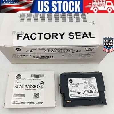 AB 1734-IE2V AB 2 Point Analog Input Module New Factory Sealed US Free Tax